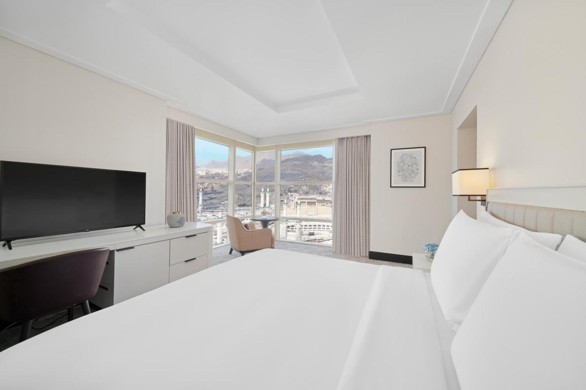 Address Jabal Omar Makkah Aparthotel Meca Exterior foto A guest room at the Hilton Las Vegas